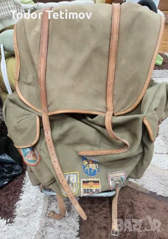 Ретро немска туристическа раница