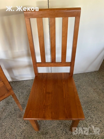 Шест трапезни стола, снимка 3 - Столове - 53217152