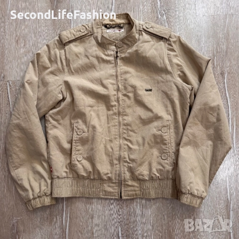 Дамско бомбър яке Levi Strauss & Co, размер L, бежово Levi's