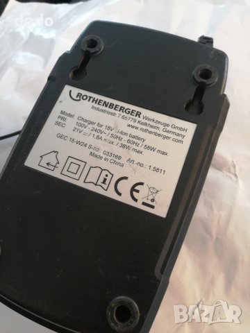 зарядно Rothenberger Li on, снимка 2 - Друга електроника - 42059610
