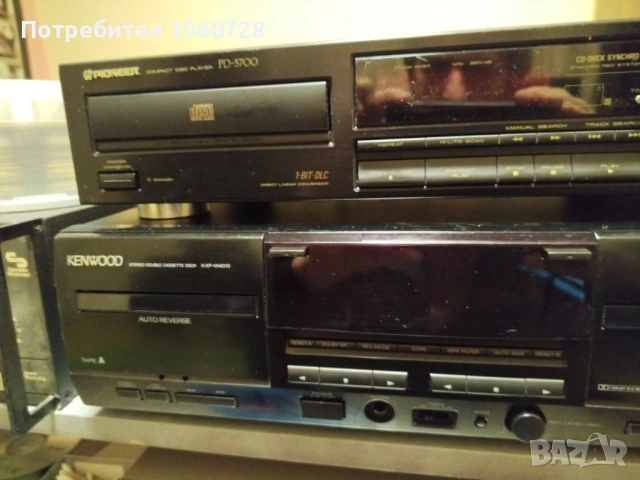 Дек Kenwood KXF-W4010 и CD Pioneer PD-5700, снимка 2 - Декове - 53062067