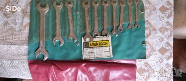 2 Комплекта български гаечни ключове от 1980г произв.в НПИ"Арда"гр.Кърджали