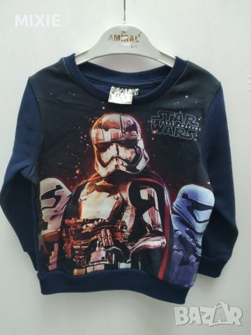 Намалени! Нови детски ватирани блузи Star Wars , снимка 2 - Детски Блузи и туники - 42744842