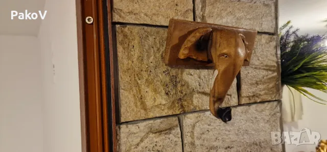 Закачалка за стена "Слонска Глава"