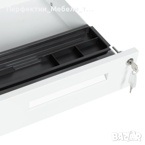 Комбиниран метален кардекс с 3 чекмеджета и плъзгащи се  врати,за под бюро , снимка 3 - Органайзери за бюро - 52928252