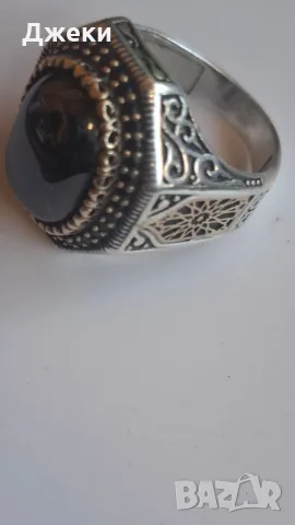 Мъжки СРЕБЪРЕН пръстен /925/-18 гр./, снимка 2 - Пръстени - 55747287