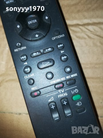 SONY DVD//VIDE0 RECORDER REMOTE CONTROL 1011201909, снимка 7 - Дистанционни - 30743465