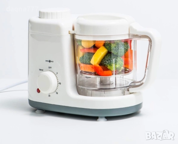 Уред за готвене на пара и блендер за бебета, многофункционален НЕМСКИ, снимка 11 - Кухненски роботи - 52140801