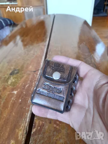 Кожен калъф за запалка Zippo #2, снимка 2 - Други ценни предмети - 50058237