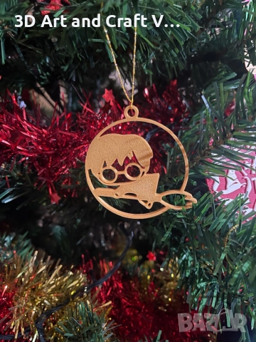 Коледен комплект украшения за елха – Harry Potter 🎄, снимка 3 - Декорация за дома - 52868771