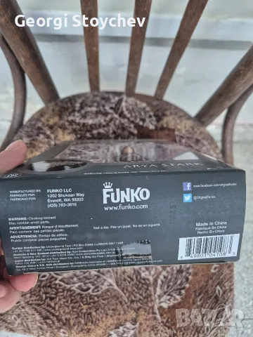 Екшън фигурка на Ария Старк от Game of Thrones на Funko , снимка 5 - Колекции - 55931700