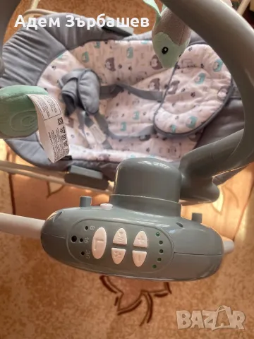  Бебешка люлка Lorelli - Tango, Grey Trees, снимка 3 - Други - 47640356