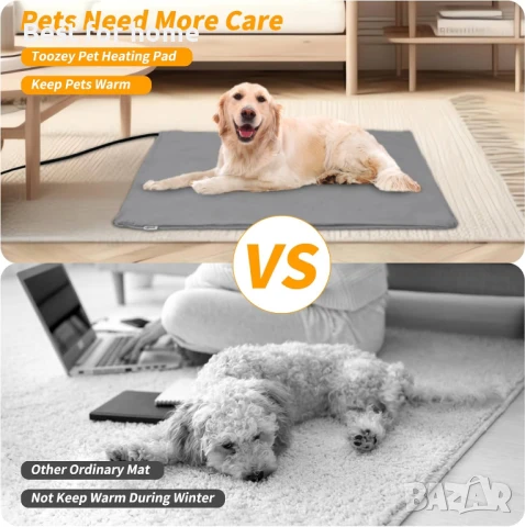 Електрическа нагревателна подложка за кучета и котки, снимка 7 - Други стоки за животни - 51236731