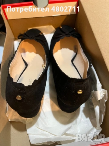 Обувки с ток 41 номер, снимка 3 - Дамски обувки на ток - 54258456