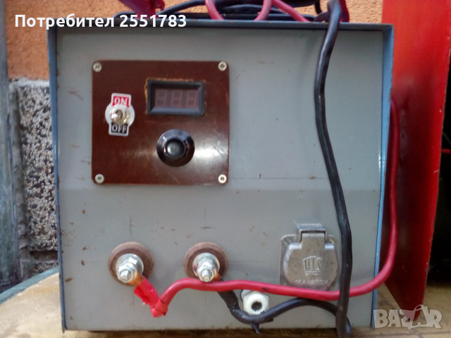 Комбинирано  зарядно 6/36в/150а и пусково устроиство 1200а