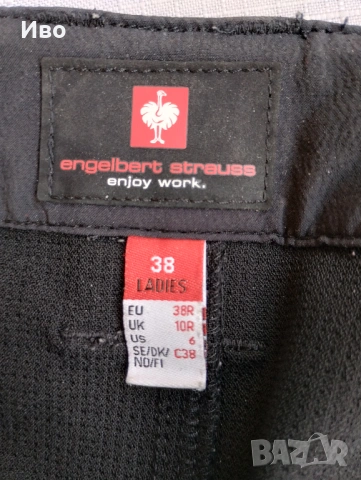 Engelbert Strauss  дамски карго панталон Esvision Stretch, размер 38 EU, снимка 5 - Панталони - 54044623