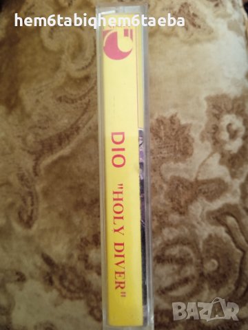 РЯДКА КАСЕТКА - DIO - Holy Diver - Unison, снимка 2 - Аудио касети - 38572229