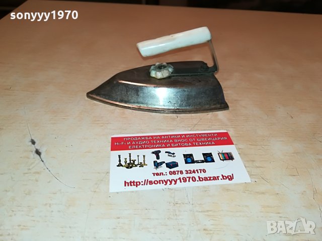 метална малка ютия за колекция 2808211413, снимка 4 - Колекции - 33948540