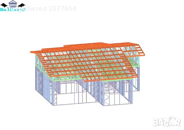 Къща,Бунгало,Преместваема къща,Сглобяеми къщи,Модулни,Жилищни-136,7м², снимка 3 - Строителни материали - 44209448