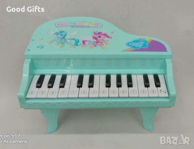Детско пиано с Еднорози, снимка 6 - Музикални играчки - 42833282