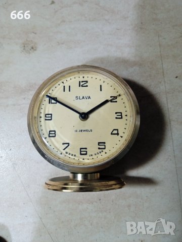 Часовник Слава , снимка 1 - Антикварни и старинни предмети - 44464179