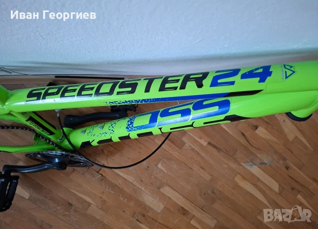Cross Speedster 24" рамка за велосипед v- brake спирачка Sunrace M2T детско колело , снимка 3 - Части за велосипеди - 55946100