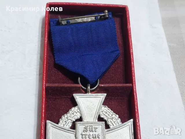 Немски кръстове за дългогодишна служба в полицията - 2 бр, снимка 5 - Антикварни и старинни предмети - 56260962