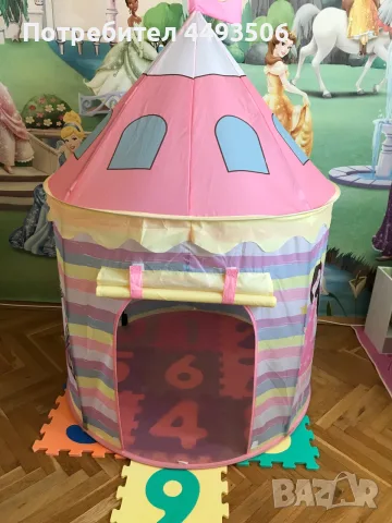Палатка и килим - пъзел. Цена за двете 12 €.