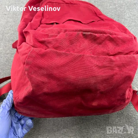 Fjallraven Raven 28 Туристическа Чанта Червена Планина Твърд Гръб, снимка 4 - Раници - 56215510