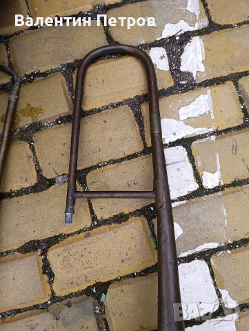 стар немски тромбон ,Joze Muller,firmen, снимка 6 - Антикварни и старинни предмети - 53141208