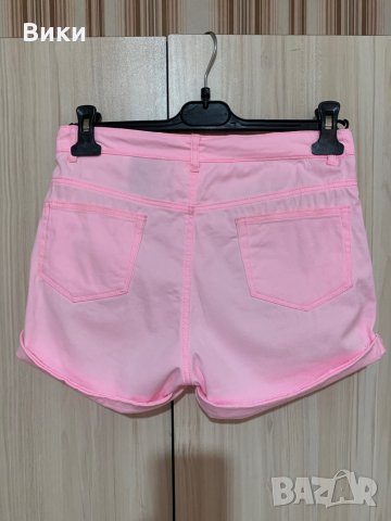 HM H&M розови къси панталонки, снимка 5 - Панталони - 29613351