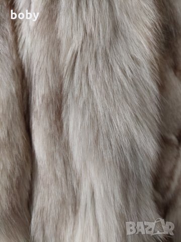 Продавам дамско кожено палто естествен косъм, снимка 5 - Палта, манта - 30988567