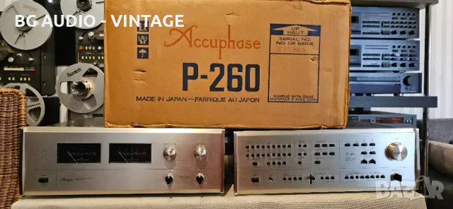 Accuphase P-260 , C-240 усилвател и предусилвател