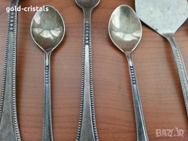 Стари руски прибори за сервиране мнц, снимка 10 - Антикварни и старинни предмети - 29224257