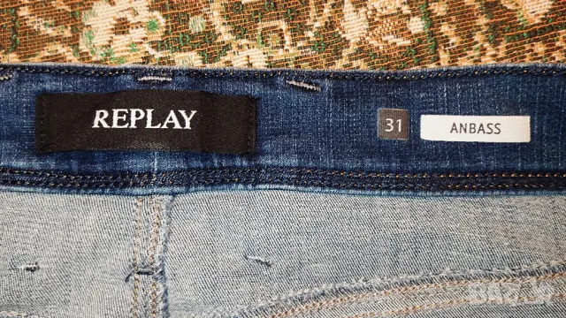 Replay Anbass 31/32 slim , снимка 7 - Дънки - 49709000