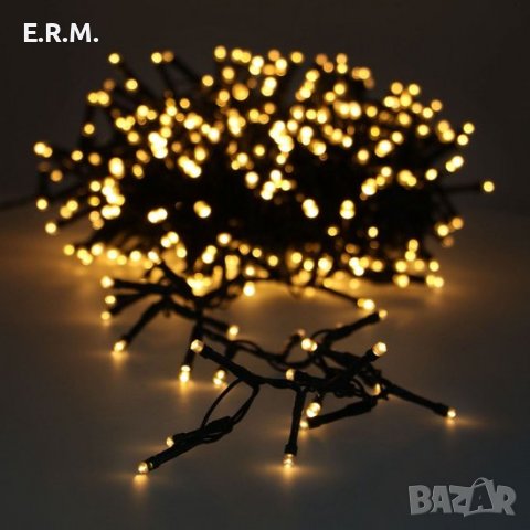 Коледно осветление коледни лампички LSC Smart Connect 400 led Warm 45 метра  умен дом автоматизация , снимка 7 - Лед осветление - 38260990