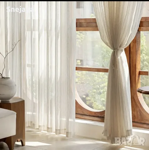 пердета за 39€ от 150€ два броя, снимка 3 - Пердета и завеси - 55824854