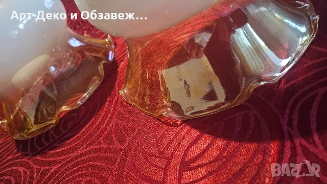 Ретро плафони за полюлеи, снимка 5 - Полилеи - 55980583