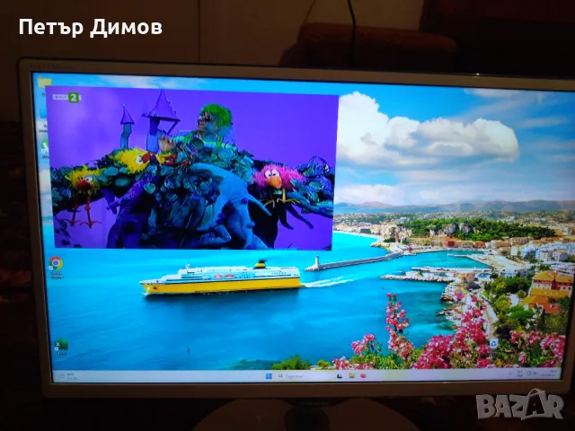 TV+PIP+MONITOR-SAMSUNG LT24D391 EW/EN Бял., снимка 17 - Телевизори - 50057128