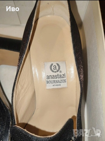 Женски обувки - anastazi bournazos Athens (40), снимка 2 - Дамски обувки на ток - 48296827