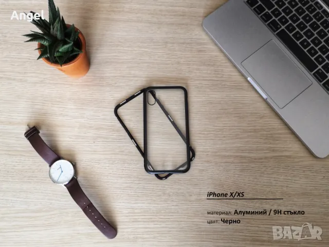 Алуминиев 360 кейс за iPhone 7 / 7+ / 8 / 8+ / X / XR / XS / XS Max, снимка 4 - Калъфи, кейсове - 50006083