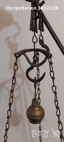 кантар паланца ретро мед и месинг за колекционери , снимка 9 - Антикварни и старинни предмети - 52966591