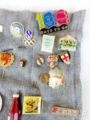 Оригинални значки на известни футболни отбори., снимка 3 - Колекции - 37404989