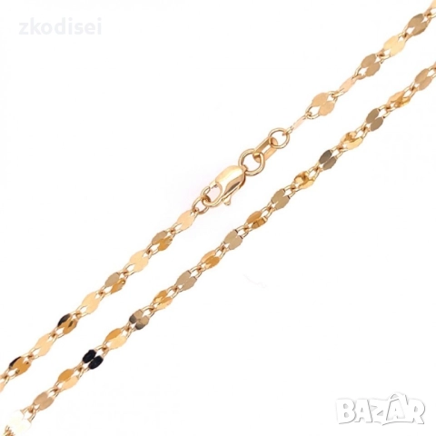 Златен синджир 2,86гр. 44,0см. 14кр. проба:585 модел:33610-6