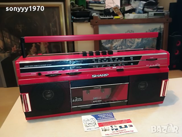 sharp qt-244h germany 1508211244, снимка 6 - Радиокасетофони, транзистори - 33820630
