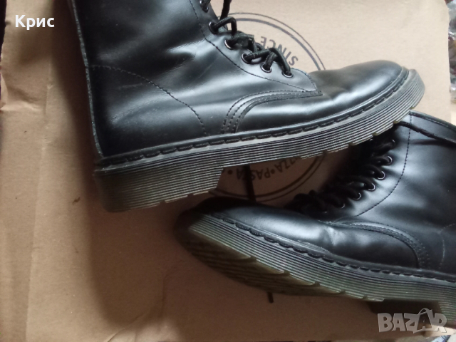 Ботуши дамски, черни в абсолютно приличен вид , снимка 4 - Дамски ботуши - 52467545