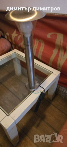 Външна Инокс лампа стояща, 50 см, снимка 3 - Външни лампи - 53081042