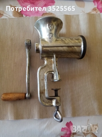 Ръчна машинка за мелене на месо № 8