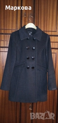 Черно палто р.36