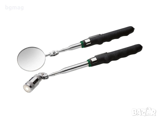 PARKSIDE комплект инспекционни телескопични огледало и фенер с магнит